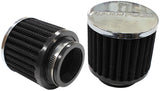 1-3/4" Univ Clamp On Filter 3" O.D, 2-1/2" H, Chrome Top AF2871-1480 - Aeroflow