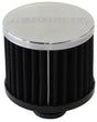 1-1/4" Push In Breather Filter 3" O.D, 2-1/2" H, Chrome Top AF2871-1490 - Aeroflow