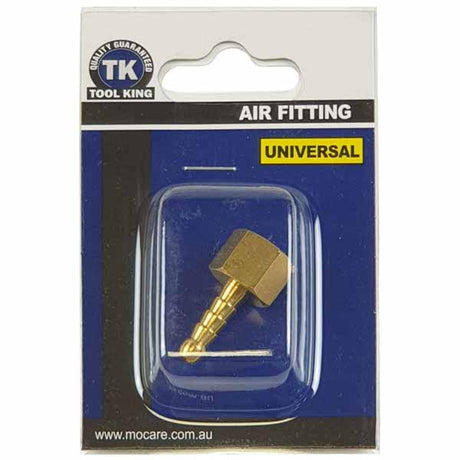 Universal Fitting 1/4" Female - Hose / Tail 1/4" Air Fitting - Tool King | Universal Auto Spares