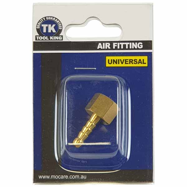 Universal Fitting 1/4" Female - Hose / Tail 1/4" Air Fitting - Tool King