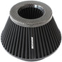 6" Carbon Inverted Tapered 7.6 / 4.7" O.D, 4" High Black AF2911-1009 - Aeroflow