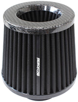 3" Carbon Inverted Tapered 5.25-6 O.D, 5 High Black AF2911-3003 - Aeroflow