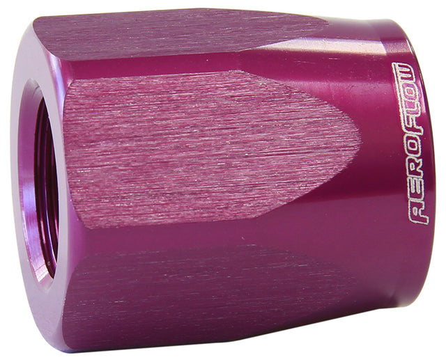 Hose End Socket Alloy -4AN Purple Suit Braided Hose AF298-04DPUR - Aeroflow