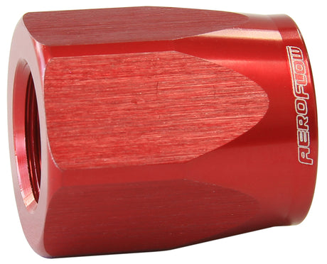 Hose End Socket Alloy -4AN Red Suit Braided Hose AF298-04DR - Aeroflow