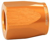 Hose End Socket Alloy -6AN Gold Suit Braided Hose AF298-06DG - Aeroflow