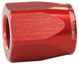 Hose End Socket Alloy -6AN Red Suit Braided Hose AF298-06DR - Aeroflow