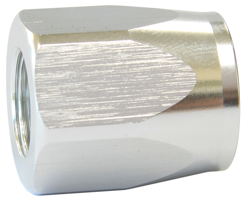 Hose End Socket Alloy -16AN Silver Suit Braided Hose AF298-16DS - Aeroflow