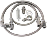 Turbo Feed Oil Line Kit Barra 30 Micron Filter Ford Ba-Bf -4AN AF30-1000 - Aeroflow