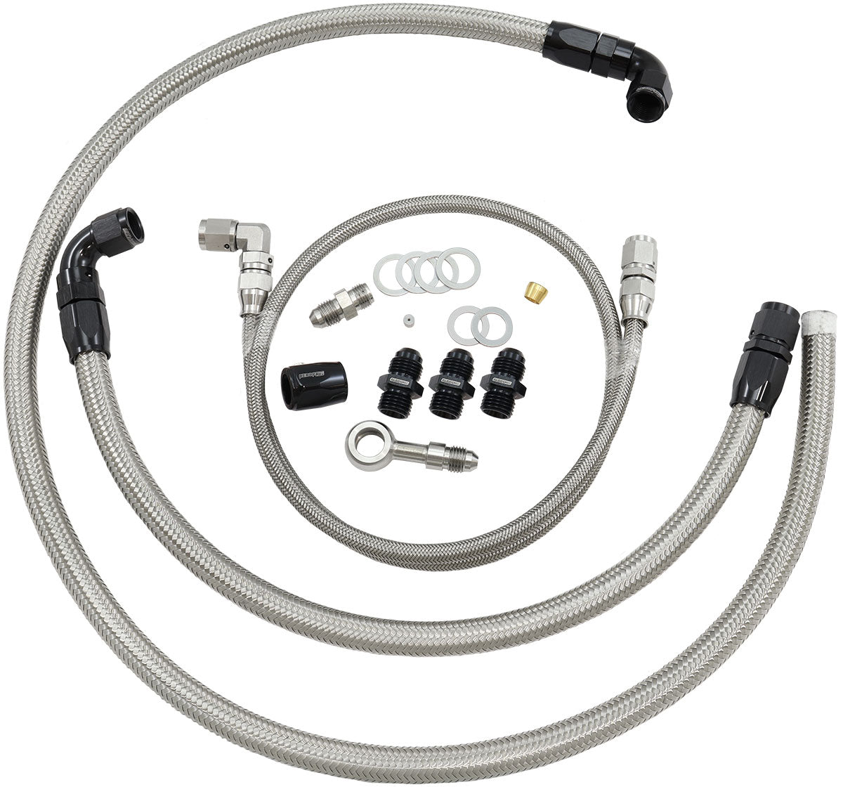 SR20 S13 Turbo / Water Line & Oil Feed Kit -4AN AF30-1001 - Aeroflow