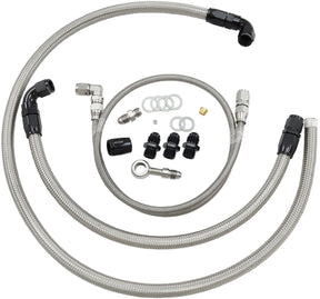 SR20 S13 Turbo / Water Line & Oil Feed Kit -4AN AF30-1001 - Aeroflow