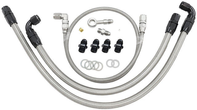 SR20 S14 Turbo / Water Line & Oil Feed Kit. Suit S14 & S15 -4AN AF30-1002 - Aeroflow
