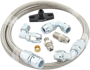 Universal Turbo Oil Feed Line -6AN Line Kit Npt/Bsp 1 Metre AF30-1012 - Aeroflow