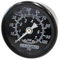 1-1/2" 0-100 PSI Liq Fil Gauge Black Face White Pointer AF30-2201 - Aeroflow