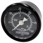 1-1/2" 0-30 PSI Press Gauge Black Face White Pointer AF30-2210 - Aeroflow