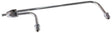 Chrome Fuel Rail 9-5/16" B/C 4150 Double Pumper 3/8" AF30-4150 - Aeroflow