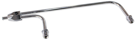Chrome Fuel Rail 9-5/16" B/C 4150 Double Pumper 3/8" AF30-4150 - Aeroflow