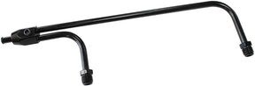 Black Fuel Rail 9-5/16" B/C 4150 Double Pumper 3/8" AF30-4150BLK - Aeroflow