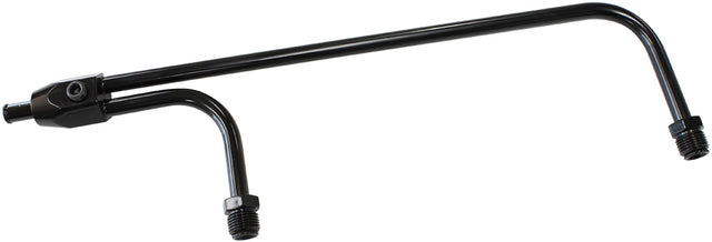 Black Fuel Rail 8-21/32" B/C 4160 Vac Secondarys 3/8" AF30-4160BLK - Aeroflow