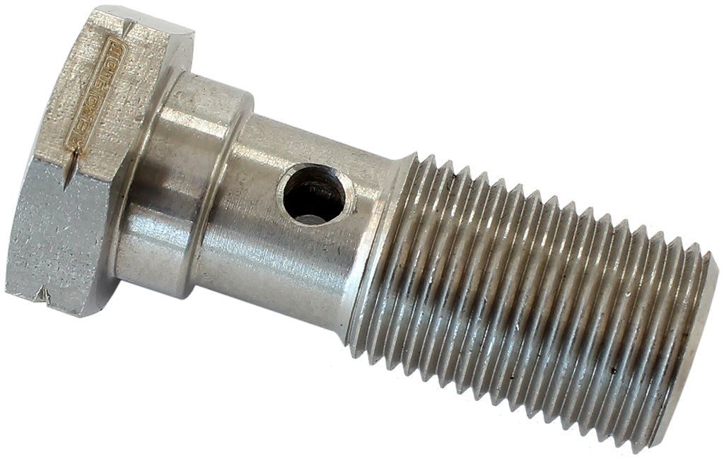Banjo Bolt -3 3/8" x 24UNF Stainless 20mm Long AF300-03 - Aeroflow