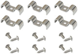 Dual Hardline Clamps 1 x 3/16" And 1 x 3/8" *Dual Sizes* 6pk AF300-06-01 - Aeroflow