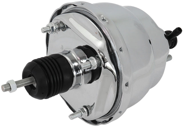 GM Brake Booster 7" Chrome Dual Diaphram AF300-105C - Aeroflow