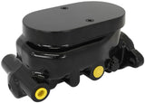 Brake Master Cylinder 1-1/8" Bore Cast Aluminium Black Smooth AF300-151BLK - Aeroflow