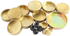 SBF Welsh Plug Kit Ford 289 302 351 Windsor Brass AF3000-1000 - Aeroflow