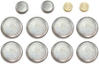 Ford Barra XR6 Welsh Plug Kit BA BF FG Falcon Stainless Stee AF3000-1006 - Aeroflow