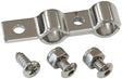 Dual Hardline Clamp 1 x 3/8" And 1 x 3/8" With Bracket AF301-06-06 - Aeroflow