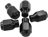 7/16"-20 Conical Et Closed Wheel Nuts Black (5 Pack) AF3021-4000 - Aeroflow