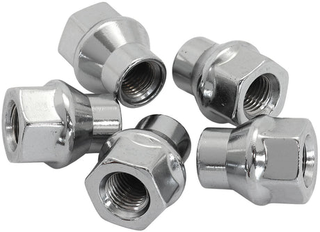Conical Et Open Nuts 1/2 Chrome 1/2-20" Wheel (5) AF3032-4000 - Aeroflow