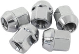 Acorn Short Open Nuts M12 x 1.25 Chrome M12 x 1.25mm Wheel (5) AF3035-1000 - Aeroflow