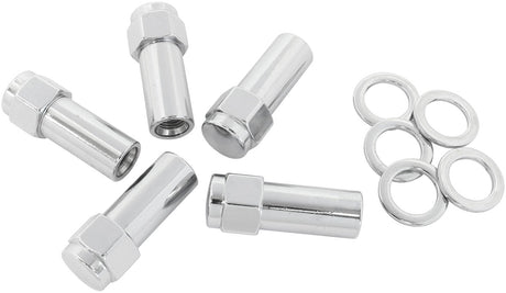 1.38 Shank Closed Nuts 7/16 Chrome 7/16-20" Wheel (5) AF3041-9000 - Aeroflow