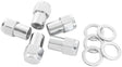 0.550 Shank Closed Nuts 1/2 Chrome 1/2-20" Wheel (5) AF3042-6000 - Aeroflow