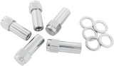 1.38 Shank Closed Nuts 1/2 Chrome 1/2-20" Wheel (5) AF3042-9000 - Aeroflow