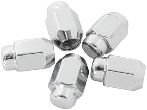 Acorn Mid Closed Nuts M12 x 1.25 Chrome M12 x 1.25mm Wheel (5) AF3045-2000 - Aeroflow