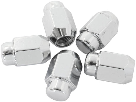 Acorn Mid Closed Nuts M12 x 1.50 Chrome M12 x 1.50mm Wheel (5) AF3046-2000 - Aeroflow