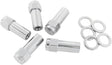 1.38 Shank Closed Nuts M12 x 1.5 Chrome M12 x 1.50mm Wheel (5) AF3046-9000 - Aeroflow