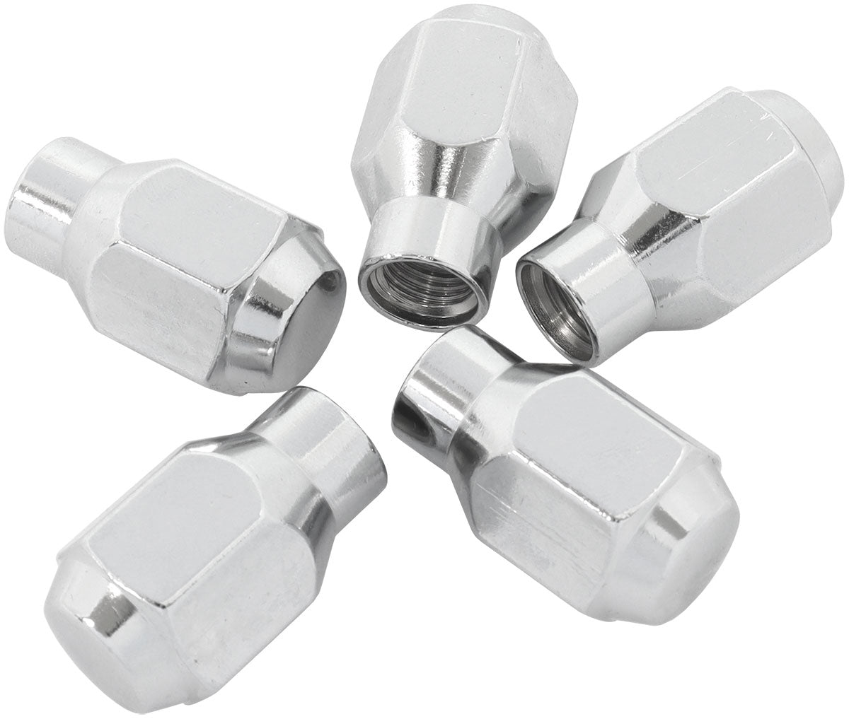 Conical Et Closed Nuts M14 x 1.5 Chrome M14 x 1.50mm Wheel (5) AF3048-4000 - Aeroflow