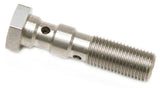 Double Banjo Bolt 3/8 X24 Stainless 40mm Long AF305-03L - Aeroflow