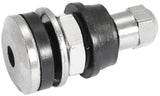 Bolt In Wheel Valve Stem Single Chrome 7/16" 5/8" Holes AF3060-0001 - Aeroflow