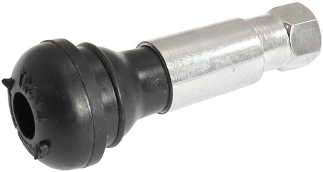 Rubber Pull Thru Valve Stem Single Chrome 7/16" Hole AF3060-0009 - Aeroflow