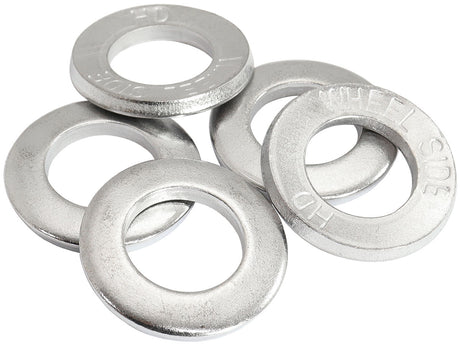 Large Wheel Nut Washer Weld Chrom 1.250 OD 0.695 ID 5 Pack AF3060-0021 - Aeroflow