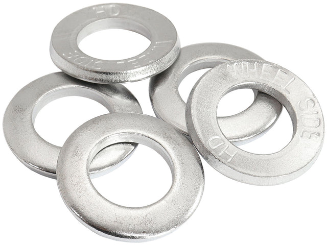 Large Wheel Nut Washer Weld Chrom 1.250 OD 0.695 ID 5 Pack AF3060-0021 - Aeroflow