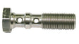 Double Banjo Bolt M12 x 1.25mm Stainless 39mm Long AF307-04L - Aeroflow