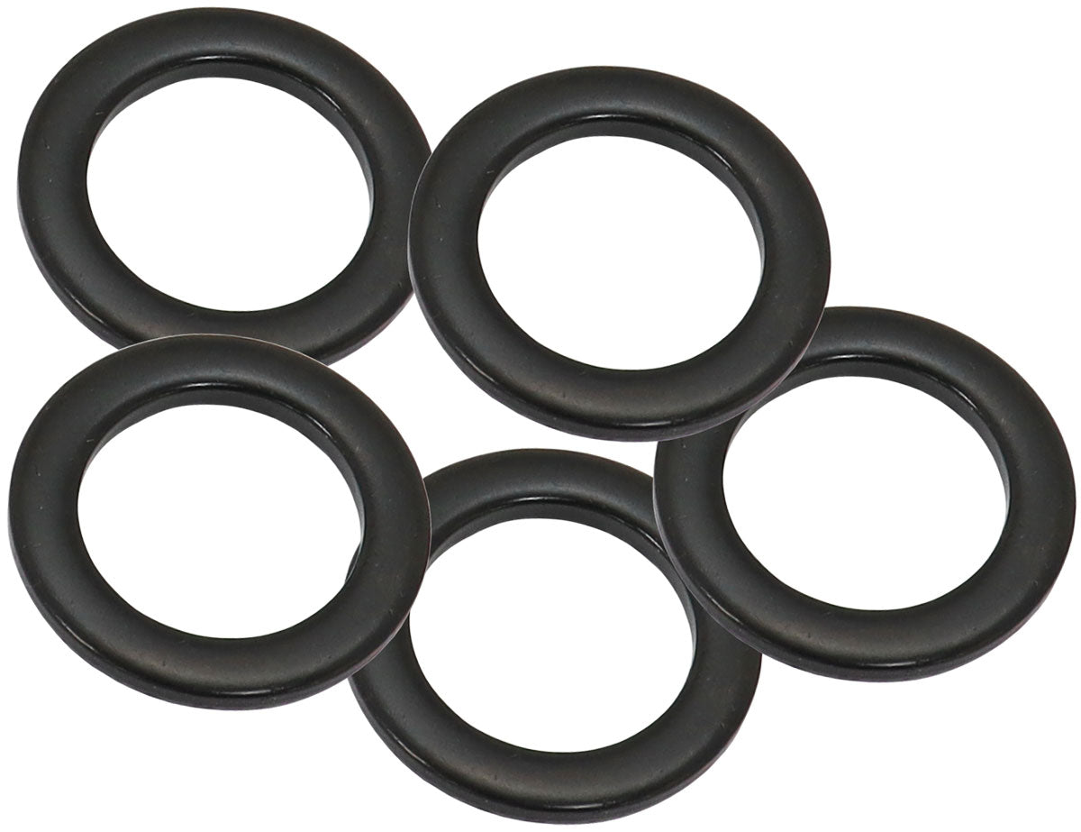 Standard Wheel Nut Washer Black 1.060 OD 0.695 ID 5 Pack AF3070-0020 - Aeroflow