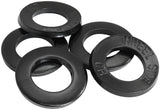 Large Wheel Nut Washer Weld Black 1.250 OD 0.695 ID 5 Pack AF3070-0021 - Aeroflow