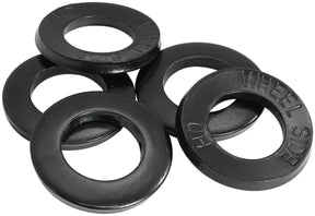 Large Wheel Nut Washer Weld Black 1.250 OD 0.695 ID 5 Pack AF3070-0021 - Aeroflow
