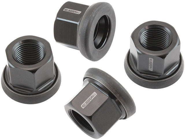 5/8" Wheel Nut Alloy Lug Nut Single 5/8-18 Floater Black AF3083-0000 - Aeroflow
