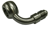 -4AN 90 Deg Banjo 12mm Stainless AF309-04 - Aeroflow